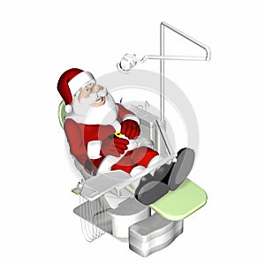 Santa at the Dentist