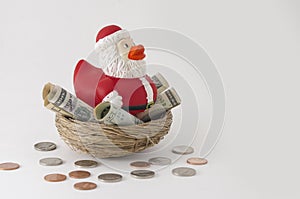 Santa duck Savings for Christmas