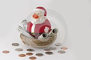 Santa duck Savings for Christmas