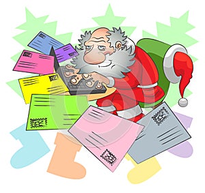 Santa and e-mail