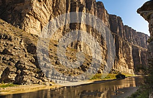 Santa Elena Canyon, Big Bend National Park, USA,