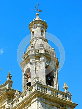 the Santa Espina monastery tower photo