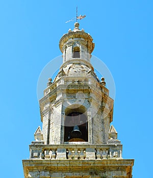 the Santa Espina monastery tower photo