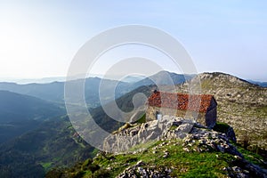 Santa Eufemia hermitage on mountain