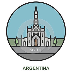 Santa Fe. Cities and towns in Argentina