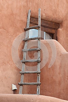 Santa Fe, New Mexico Adobe Building photo