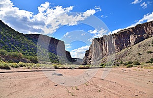 Santa Fe, New Mexico: Diablo Canyon with Arroyo photo