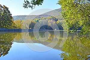 Santa Fe reservoir El Montseny Barcelona