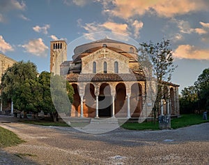 Santa Fosca church. Torcello island, Venice, Italy