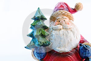 Santa with fur-tree