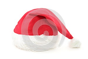Santa furry red hat