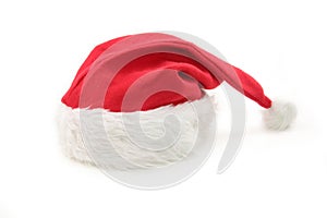 Santa furry red hat