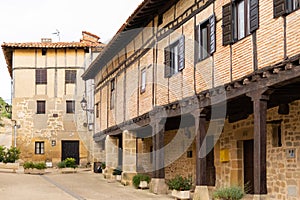 Santa Gadea del Cid. Medieval town in Spain, north of Burgos. Castilla and Leon