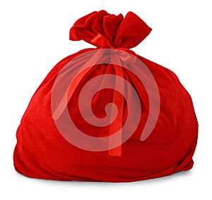 Santa gift bag