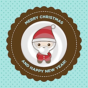 Santa Greeting Card