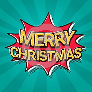 Santa Hand Hold Merry Christmas And Happy New Year Banner Poster Design