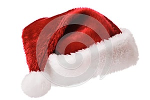 Santa hat isolated on white