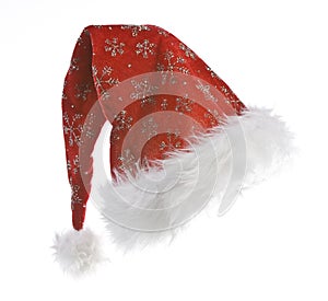 Santa hat Isolated on white background