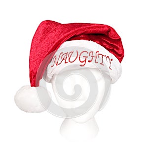 Santa Hat For Naughty Person