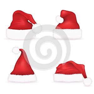 Santa Hats Set