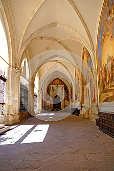 Santa Iglesia Catedral Primada de Toledo, Catedral Primada Santa Maria de Toledo, built in Mudejar gothic style. photo