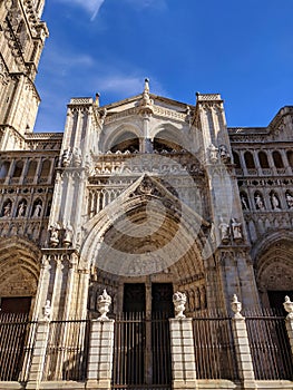 Santa Iglesia Catedral Primada de Toledo exterior faÃ§ade