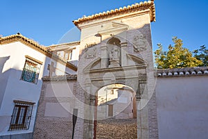 Santa Isabel Real monastery Albaicin Granada photo