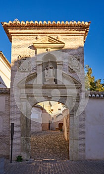 Santa Isabel Real monastery Albaicin Granada photo
