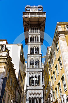 The Santa Justa Lift (Portuguese: Elevador de Santa Justa), also