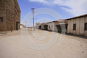 Santa Laura Humberstone saltpetre processing plant, Iquique, Chi