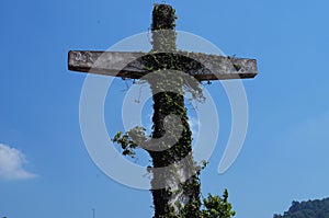 Santa Lucia Francisco Morazan Honduras catolic church colonial cross 2