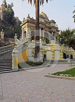 Santa Lucia Hill in Santiago de Chile photo