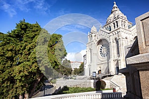 Santa Luzia basilic in Viana do Castelo north Portugal