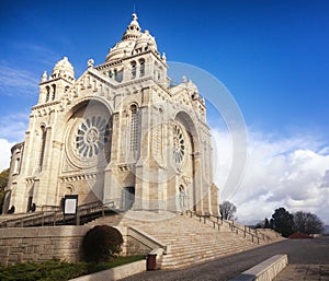 Santa Luzia basilic in Viana do Castelo north Portugal