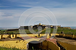 Santa Luzia fort seen from over the defensive walls of Elvas photo