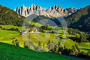 Santa Maddalena And Dolomites- Val Di Funes, Italy