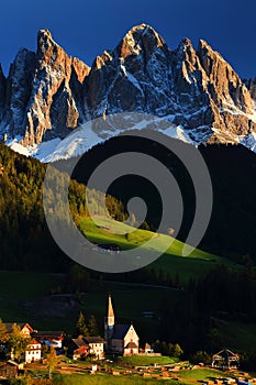 Santa Maddalena village