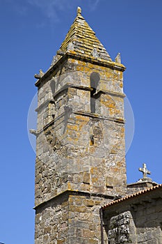 Santa Maria Areas Church, Finisterre; Costa de la Muerte; Galicia photo