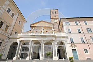 Santa Maria basilica church Trastevere Rome Italy