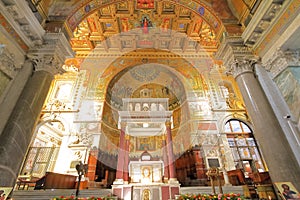 Santa Maria basilica church Trastevere Rome Italy