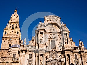 Santa Maria Cathedral in Murcia, Spain photo