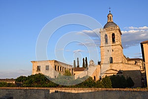 View of Santa Maria Cathedral, Ciudad Rodrigo, Salamanca province, Spain