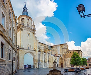 Santa Maria Cathedral of Vitoria Gasteiz in Spain