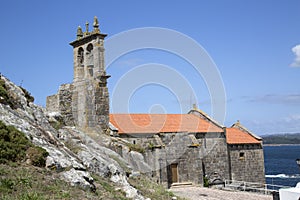 Santa Maria Church, Muxia; Fisterra; Costa de la Muerte; Galicia photo