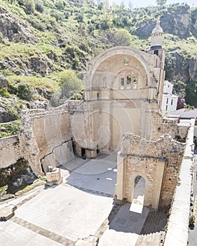 Santa Maria church ruins, Cazorla, Jaen, Spain