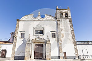 Santa Maria church in Serpa city, Alentejo, Beja, Portugal