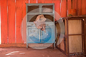 Santa Maria de Fe, Misiones, Paraguay - A Look inside a Storage Shed at a Farm in Paraguayan Countryside photo