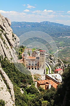 Santa Maria de Montserrat monastery, Spain