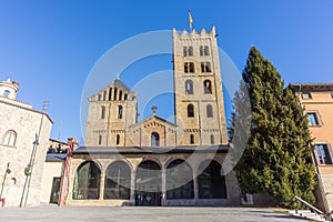 Santa Maria de Ripoll Monastery, a benedictine cathedral in Ripoll town