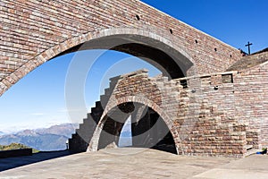 Santa Maria degli Angeli Chapel on the Monte Tamaro